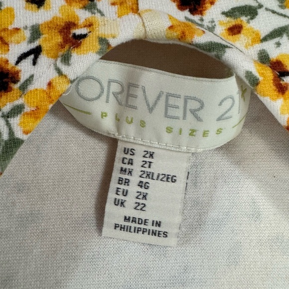 Yellow Daisy Summer Dress w/ Stretch! - Picture 5 of 5